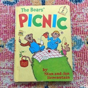 The Bears Picnic Jan & Stan Berenstain, Seuss Beginner Book Vintage Children's